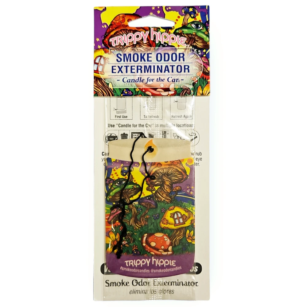 Smoke Odor Car Air Freshener Trippy Hippie