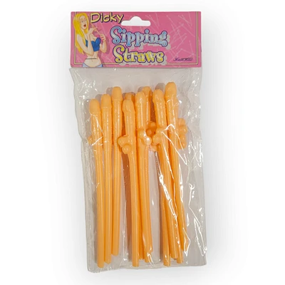 Dicky Sipping Straws (10 Pack)