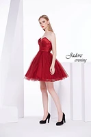 Satin Tulle Dress
