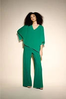 Chiffon Draped Top