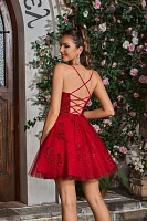 A-line Sparkle Tulle Short Dress