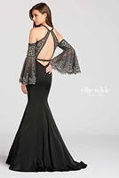 Bell Sleeves Gown