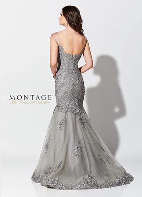 Tulle Trumpet Gown