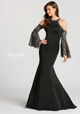 Bell Sleeves Gown