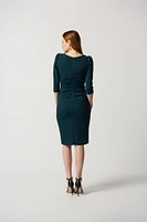 Scuba Crepe Dress
