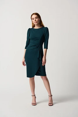 Scuba Crepe Dress
