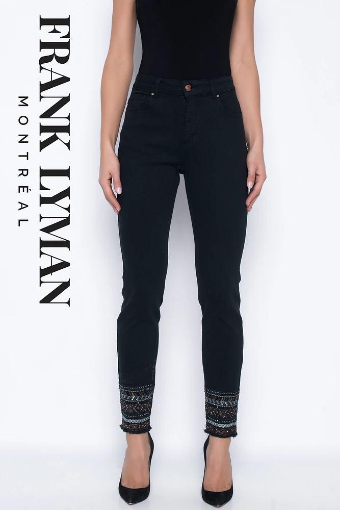 Hemline Detailed Jeans