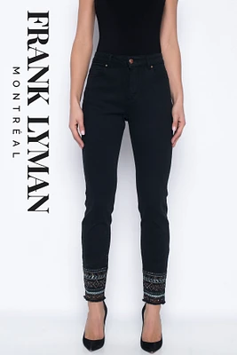 Hemline Detailed Jeans