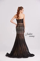 Sweetheart Glitter Tulle Dress