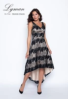 Lace High-Low Dress