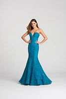 Mermaid Stretch Lace Gown