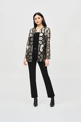 Geometric Laser-Cut Jacket