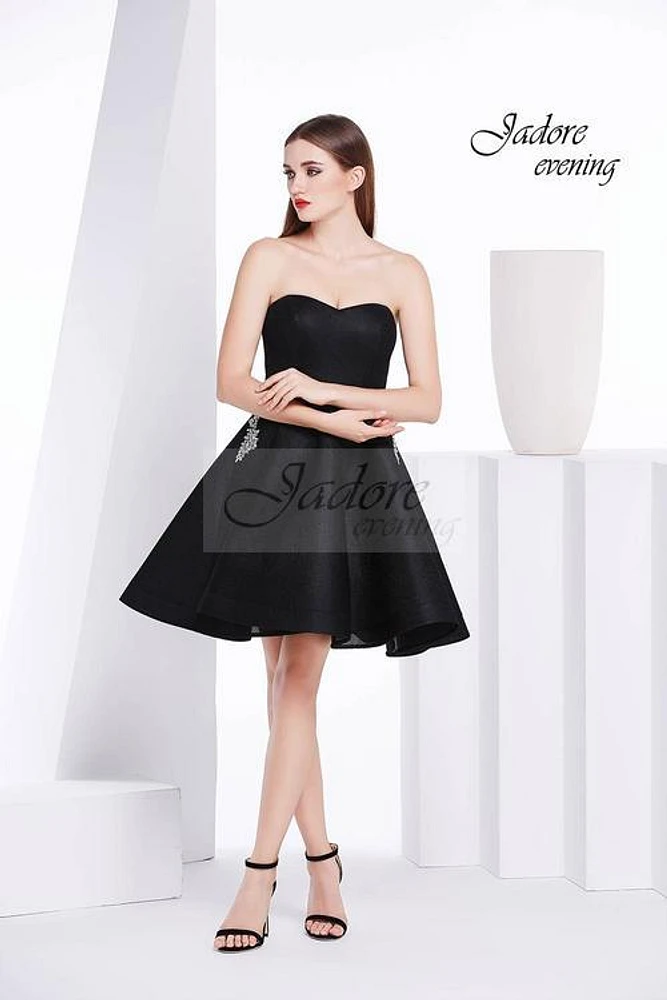 Sweetheart Fishnet Cocktail Dress