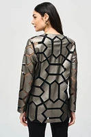 Geometric Laser-Cut Jacket