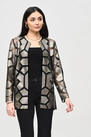 Geometric Laser-Cut Jacket