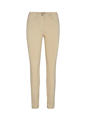 HIGHRISE SAND SLIM PANTS