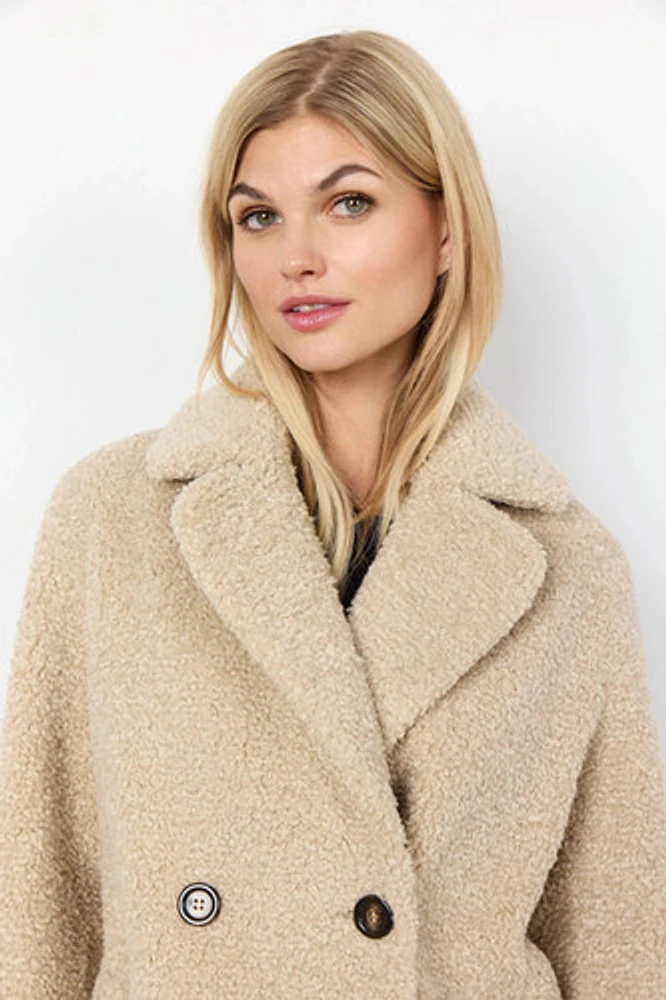 MID LENGHT SHERPA COAT