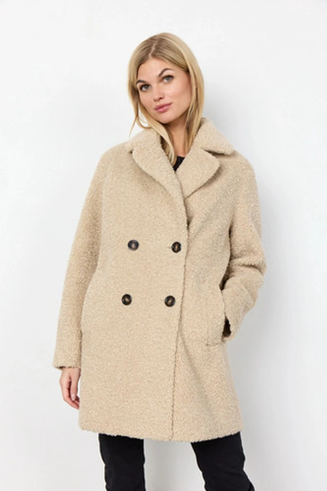 MID LENGHT SHERPA COAT