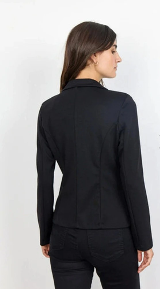 TAILORED FIT BLACK BLAZER