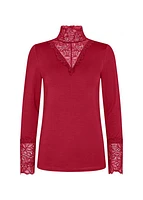 LONGSLEEVE LACE TOP