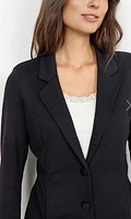 TAILORED FIT BLACK BLAZER