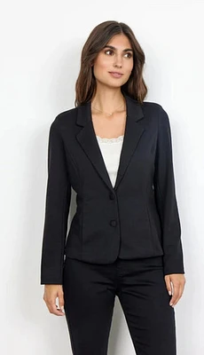 TAILORED FIT BLACK BLAZER