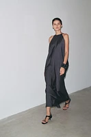 SATIN EFFECT DRESS ZW COLLECTION