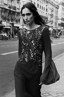 EMBROIDERED DRESS ZW COLLECTION
