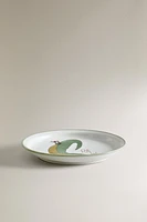 ASSIETTE ENFANT CÉRAMIQUE CROCODILE