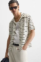 STRIPED JACQUARD SHIRT