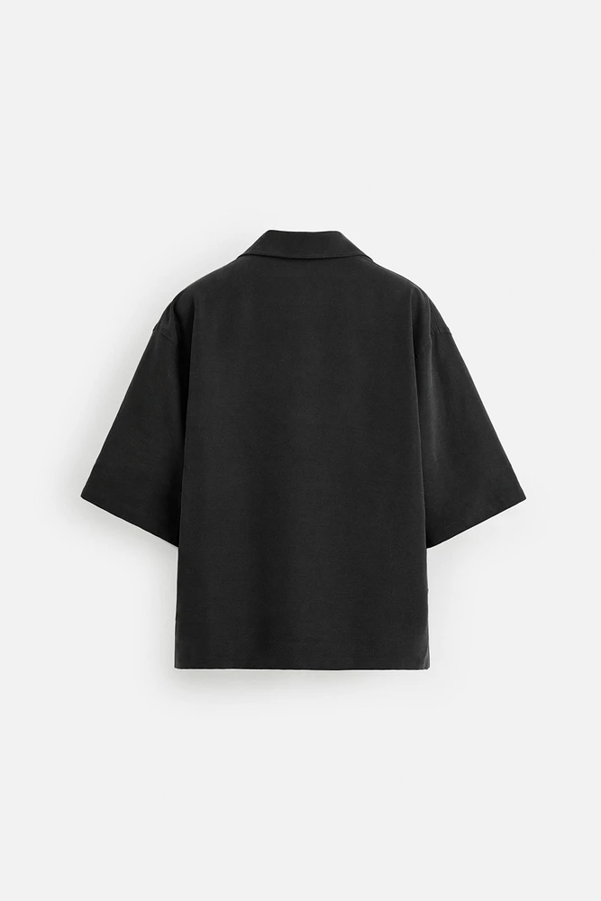 RELAXED FIT FLUID SHIRT