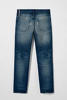 JEAN COUPE ÉTROITE À DÉCHIRURES BOBBY GILLESPIE X ZARA