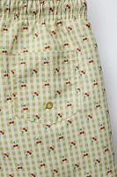 6-14 YEARS/ CHERRY SWIM SHORTS