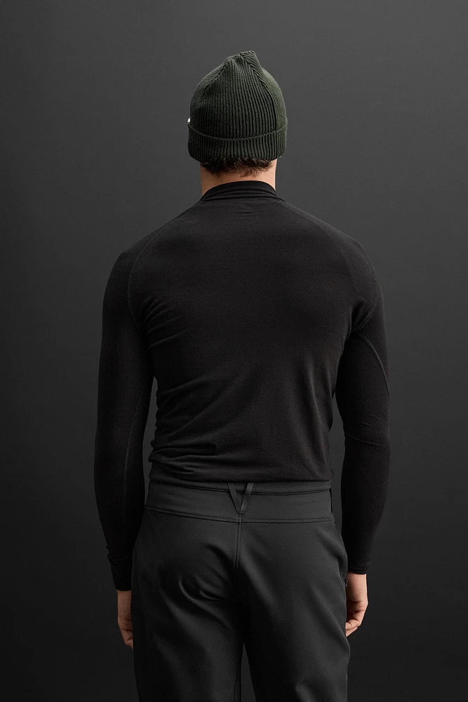 T-SHIRT COL ZIP