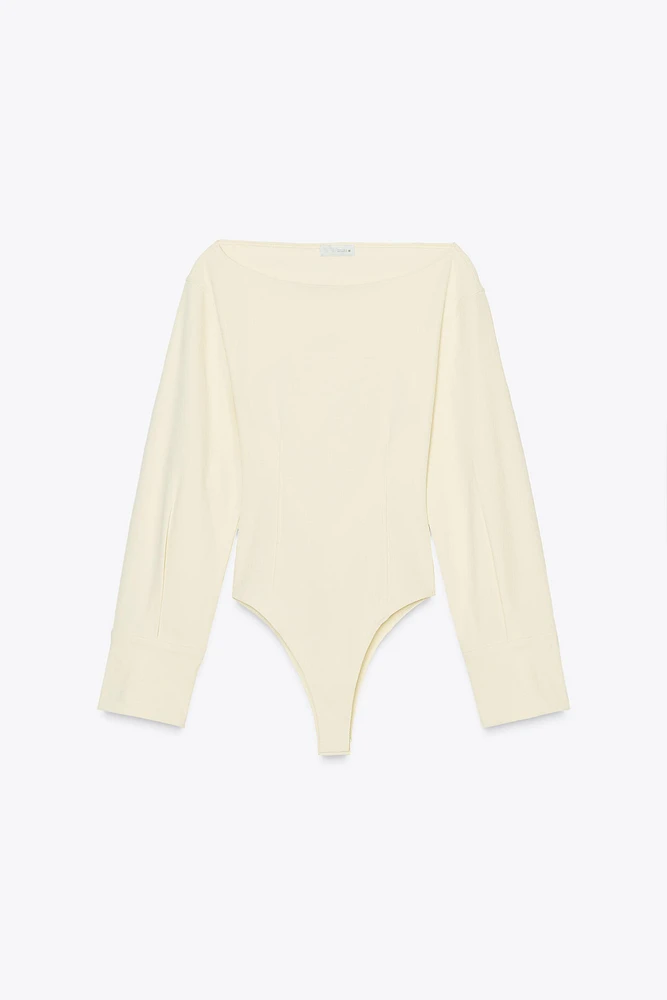 CUT OUT CORSET BODYSUIT