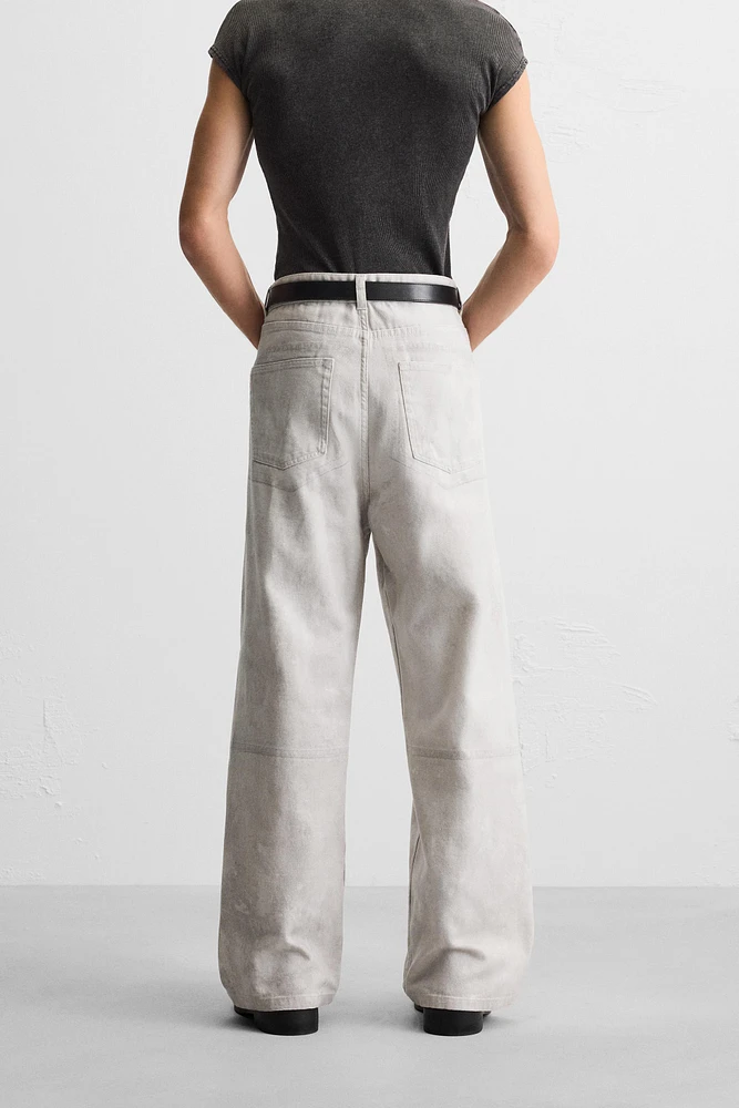 PANTALON IMPRIMÉ ABSTRAIT