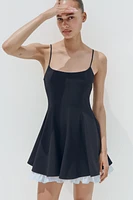 ROBE COURTE BAS COORDONNÉ