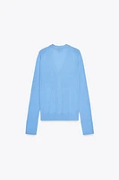 FINE KNIT CARDIGAN