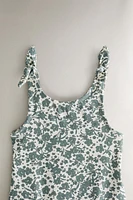 MAILLOT DE BAIN PLAGE ENFANT FLEURS TROPICALES
