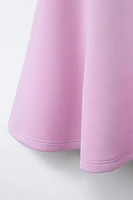 ROBE TECHNIQUE COL CONTRASTÉ