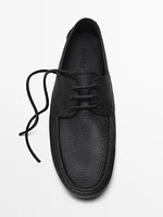 Mocassins en cuir nappa