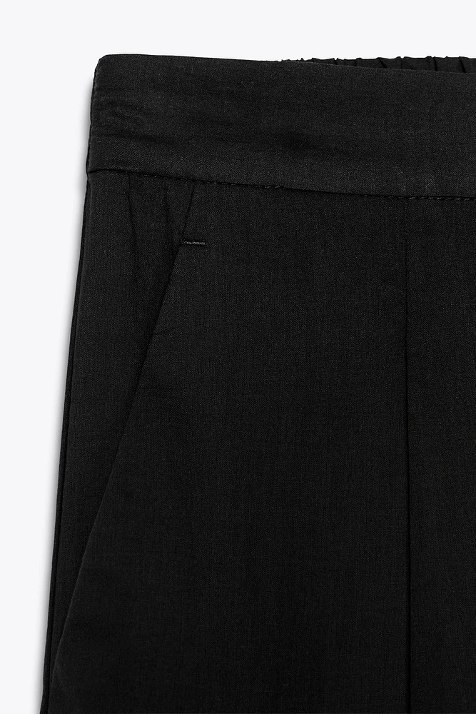 PANTALON À PINCES COLLECTION ZW