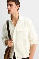 LIMITED EDITION 100% LINEN POCKET JACKET