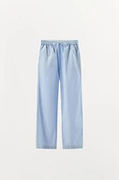 COTTON PAJAMA PANTS