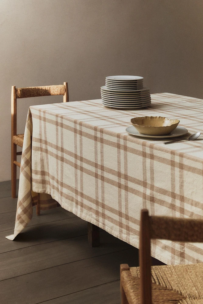 NAPPE COTON CARREAUX