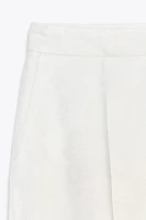 WIDE-LEG JACQUARD PANTS