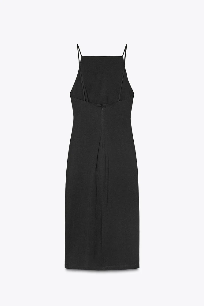 ROBE MI-LONGUE DRAPÉE ZW COLLECTION