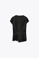GILET AVEC LIN ZW COLLECTION