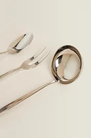 SERVING SPOON WITH EXTRA-FINE HANDLE