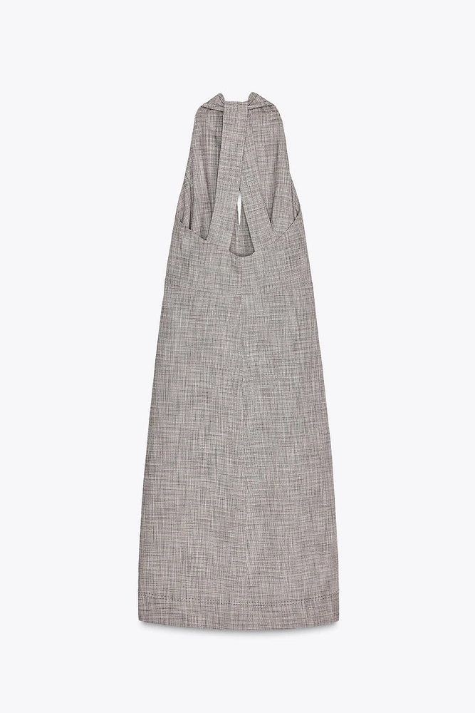 ZW COLLECTION HALTER MIDI DRESS
